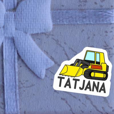 Sticker Tatjana Crawler Loader Notebook Image