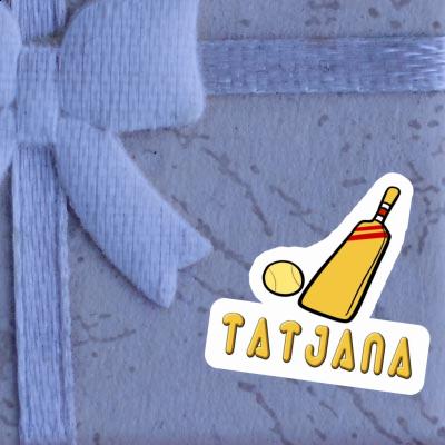 Cricket Bat Sticker Tatjana Image