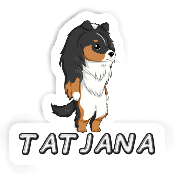 Sticker Shetland Sheepdog Tatjana Image