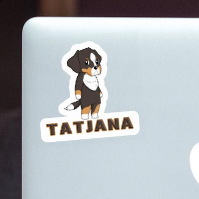 Sticker Tatjana Bernese Mountain Dog Laptop Image