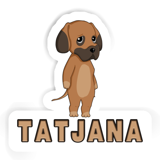 Sticker Tatjana  Great Dane Notebook Image