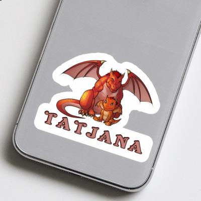 Sticker Drache Tatjana Notebook Image