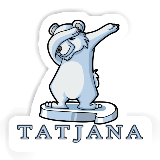 Sticker Tatjana Polar Bear Gift package Image