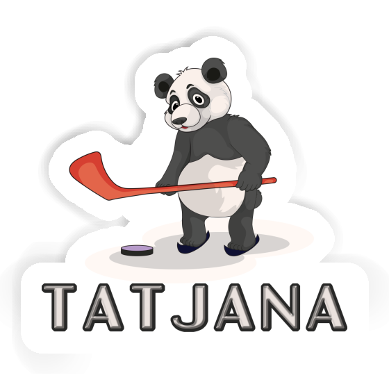 Ice Hockey Panda Sticker Tatjana Gift package Image