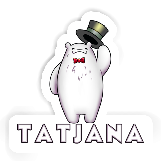 Sticker Ice Bear Tatjana Laptop Image