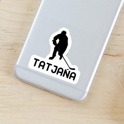 Sticker Tatjana Hockey Player Image