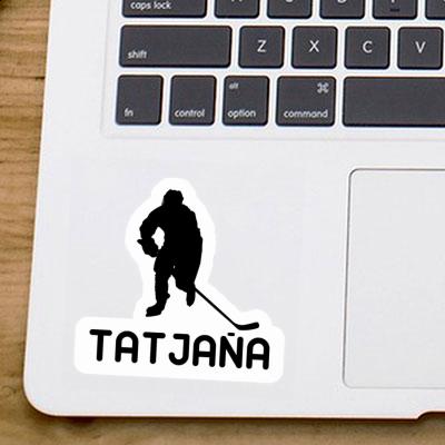 Sticker Tatjana Hockey Player Gift package Image