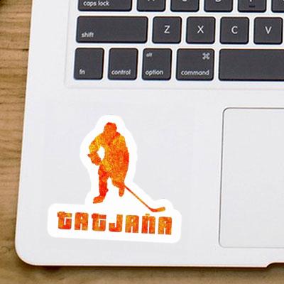 Hockey Player Sticker Tatjana Image