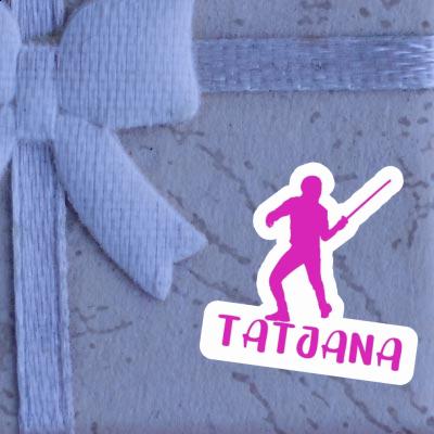 Fencer Sticker Tatjana Laptop Image