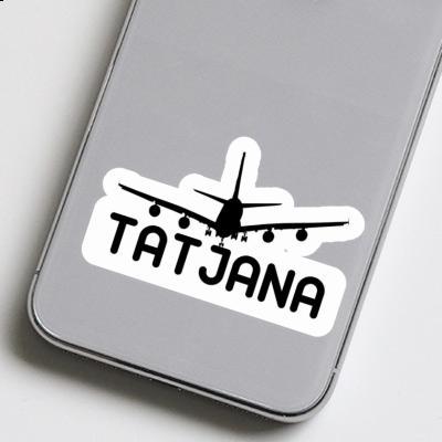 Tatjana Sticker Airplane Gift package Image