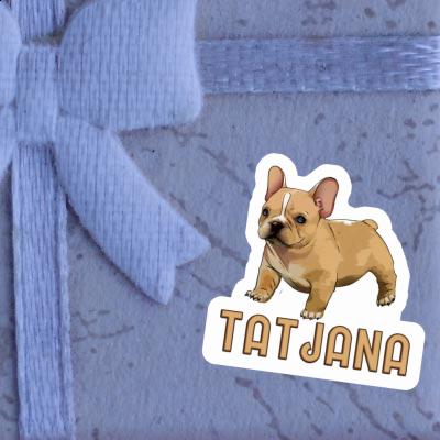 Tatjana Autocollant Bulldog français Image