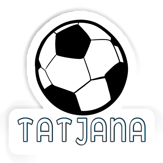 Tatjana Sticker Football Image