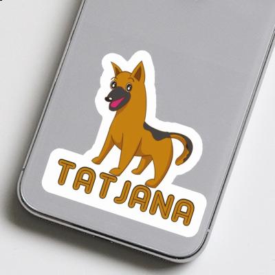 German Shepherd Sticker Tatjana Image