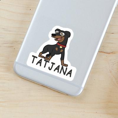 Sticker Pinscher Tatjana Gift package Image