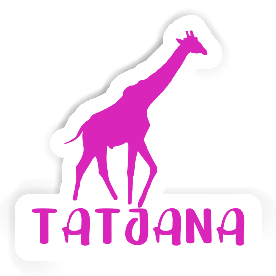 Aufkleber Tatjana Giraffe Gift package Image