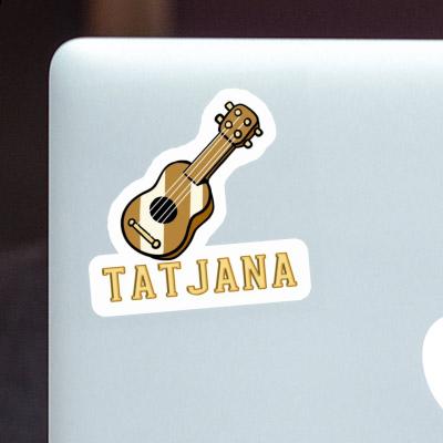 Aufkleber Tatjana Gitarre Laptop Image