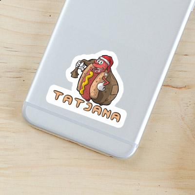 Tatjana Sticker Hot Dog Image