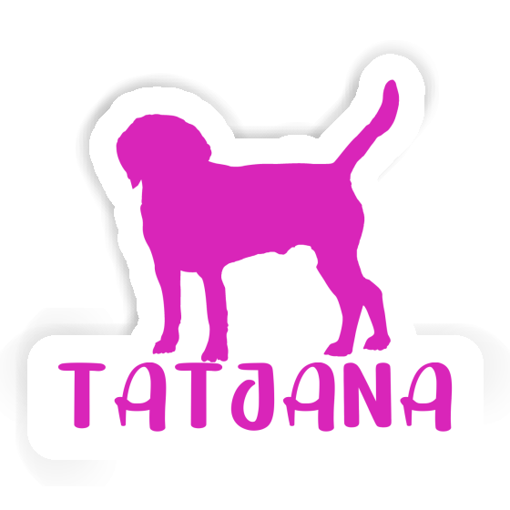 Tatjana Autocollant Chien Gift package Image