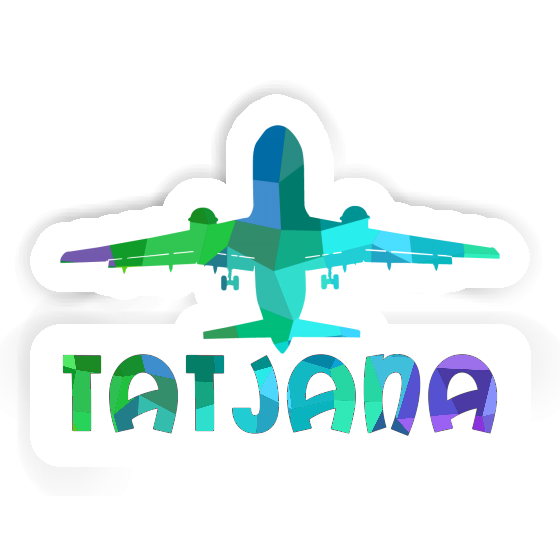 Jumbo-Jet Sticker Tatjana Laptop Image