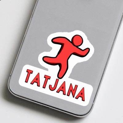 Jogger Sticker Tatjana Notebook Image