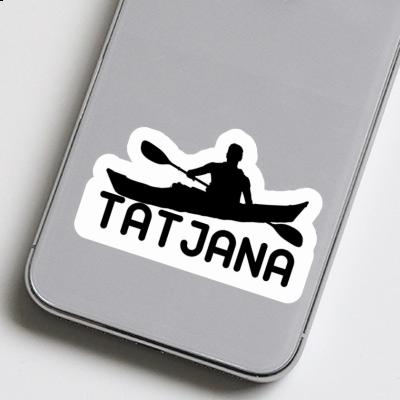 Sticker Kayaker Tatjana Image