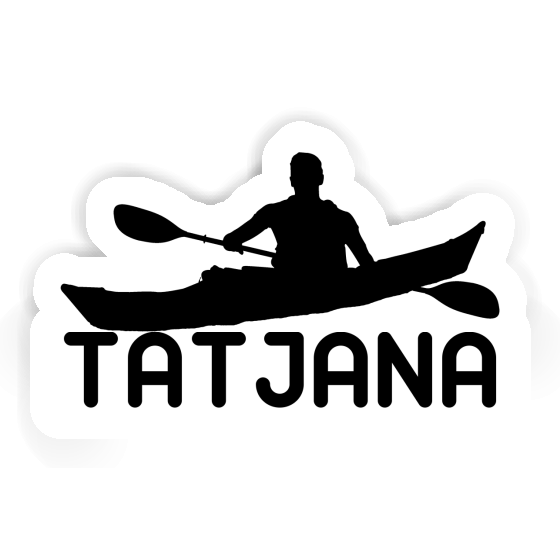 Sticker Kayaker Tatjana Gift package Image