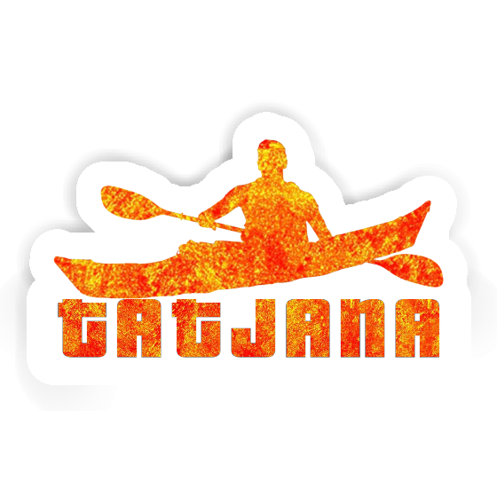 Sticker Kayaker Tatjana Image