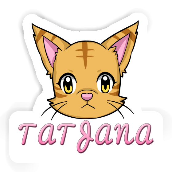 Cat Sticker Tatjana Image