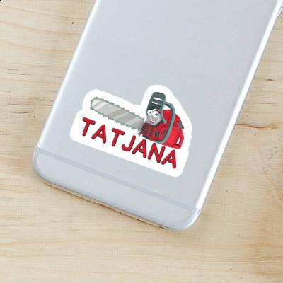 Tatjana Sticker Chainsaw Gift package Image