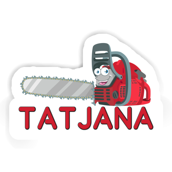 Tatjana Sticker Chainsaw Gift package Image