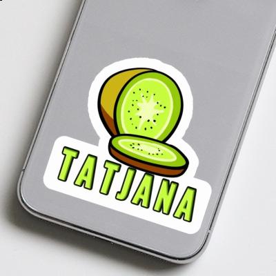 Tatjana Sticker Kiwi Notebook Image