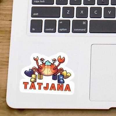 Autocollant Tatjana Crabe Laptop Image