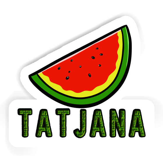 Tatjana Aufkleber Melone Gift package Image