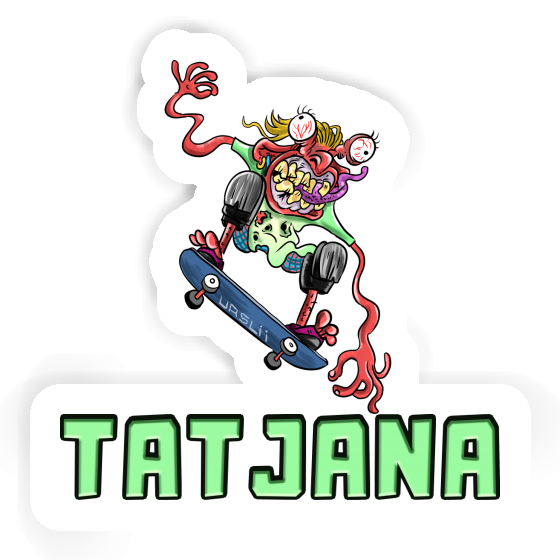 Skateboarder Sticker Tatjana Gift package Image