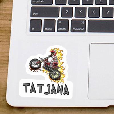 Tatjana Sticker Motocrossfahrer Gift package Image