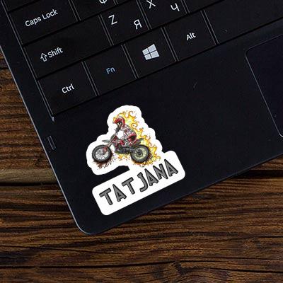 Tatjana Sticker Motocrossfahrer Image