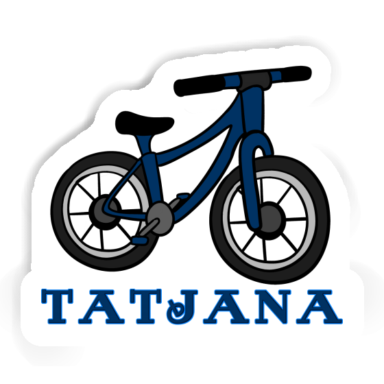 Bicycle Sticker Tatjana Notebook Image