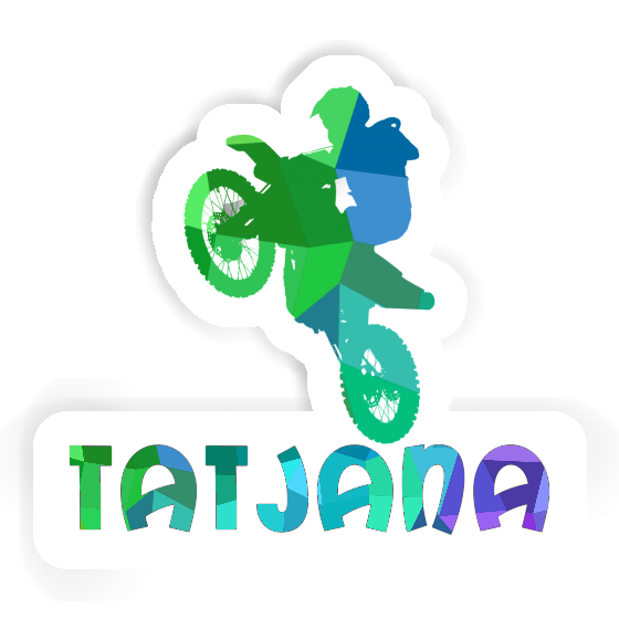 Sticker Motocross Rider Tatjana Image