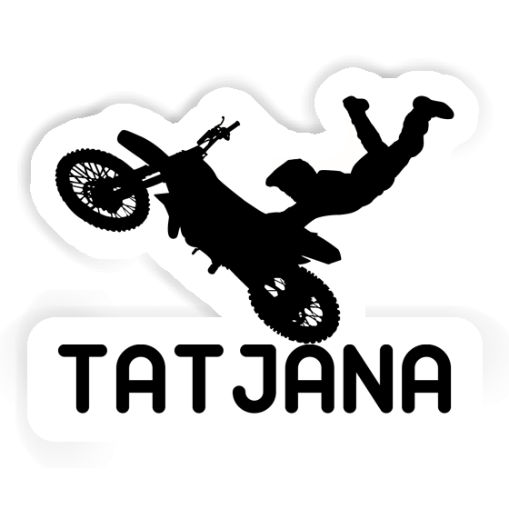 Sticker Motocross Rider Tatjana Image