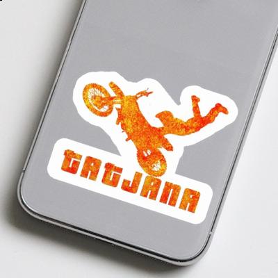 Tatjana Sticker Motocross-Fahrer Gift package Image