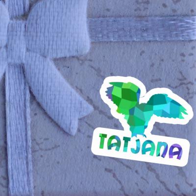 Tatjana Autocollant Hibou Gift package Image