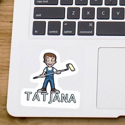 Maler Sticker Tatjana Laptop Image