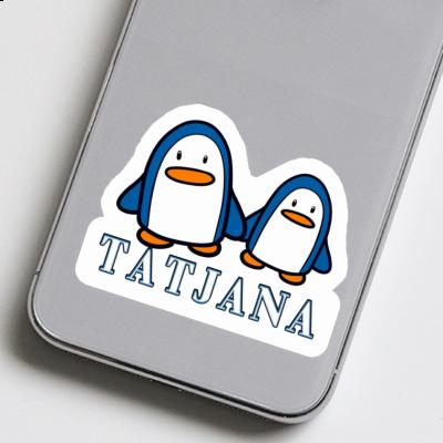 Sticker Tatjana Penguin Laptop Image