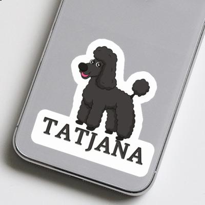 Caniche Autocollant Tatjana Laptop Image