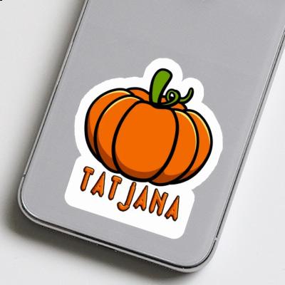 Sticker Tatjana Pumpkin Image