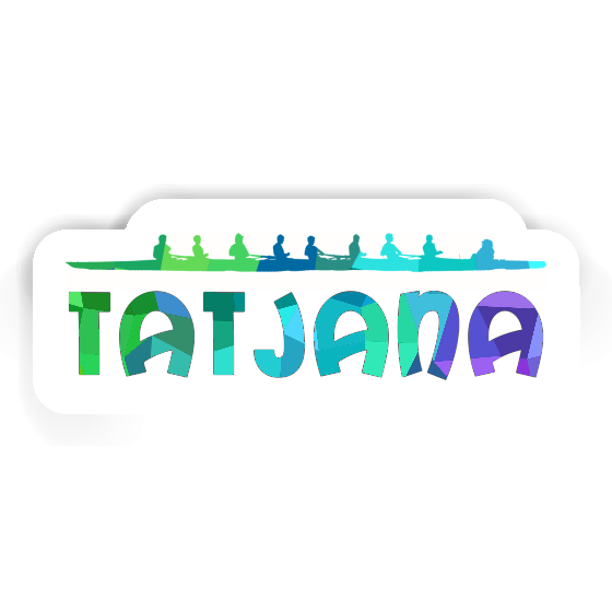 Sticker Tatjana Rowboat Notebook Image