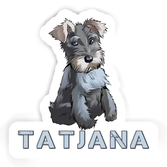 Sticker Tatjana Dog Gift package Image