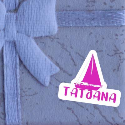 Sailboat Sticker Tatjana Gift package Image