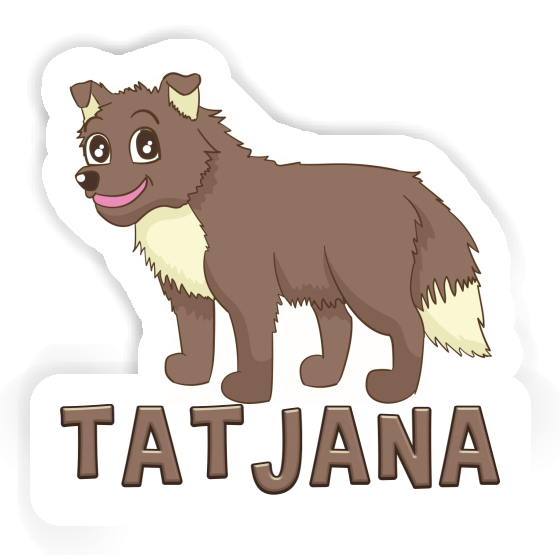 Sticker Dog Tatjana Notebook Image