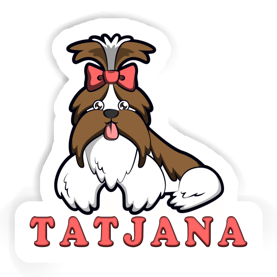 Tatjana Sticker Shih Tzu Gift package Image